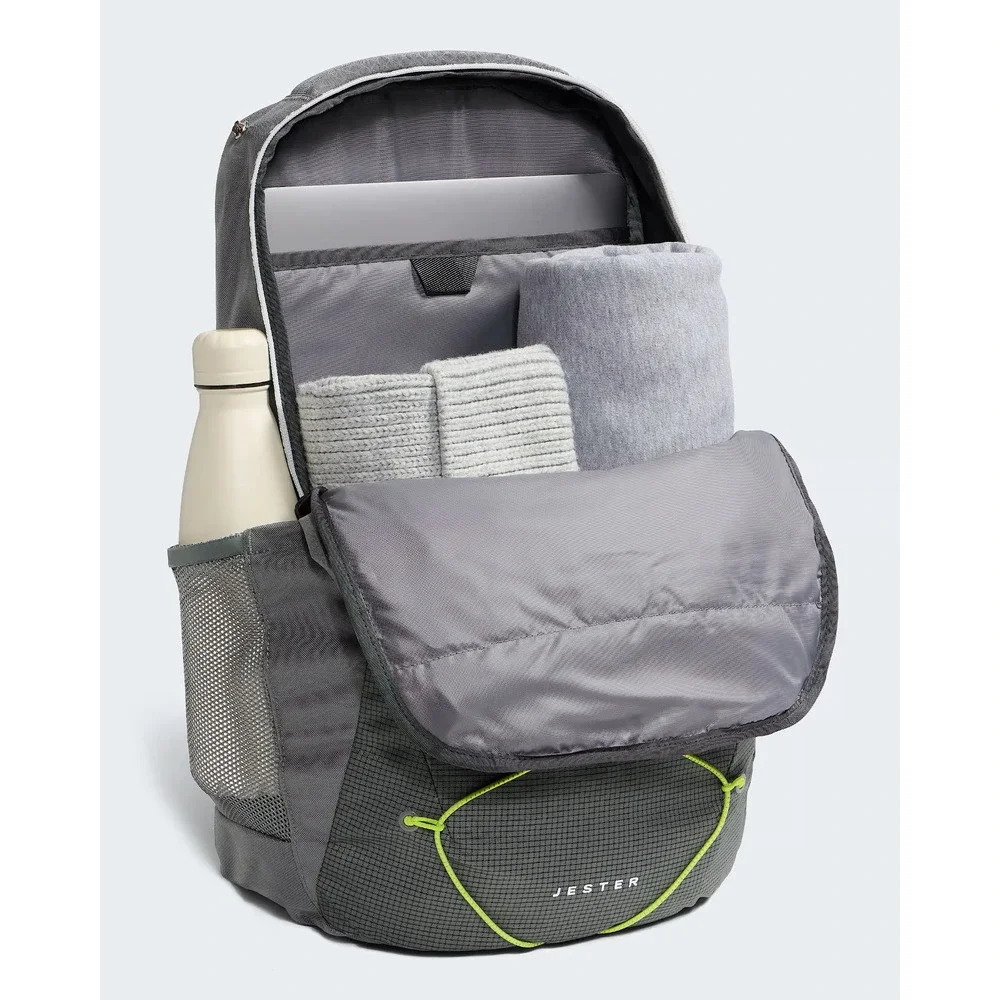 NWT The North Face Jester 28L Backpack Grey Gray Laptop School Bag $90
